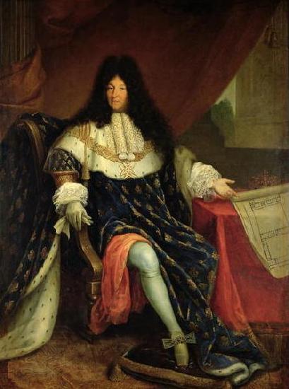 unknow artist Portrait of Louis XIV of France China oil painting art
